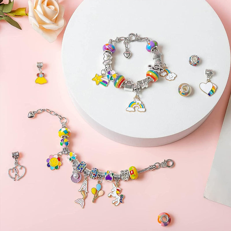 Handmade pearl bracelet set for children