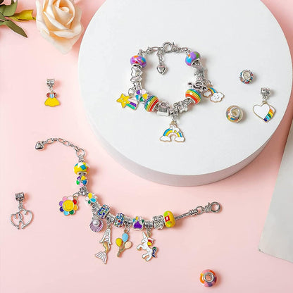 Handmade pearl bracelet set for children