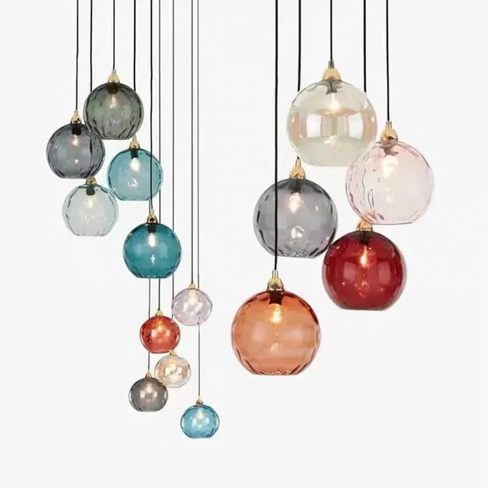 Skanto | Glass Ball Pendant Lamp - LumiSphere