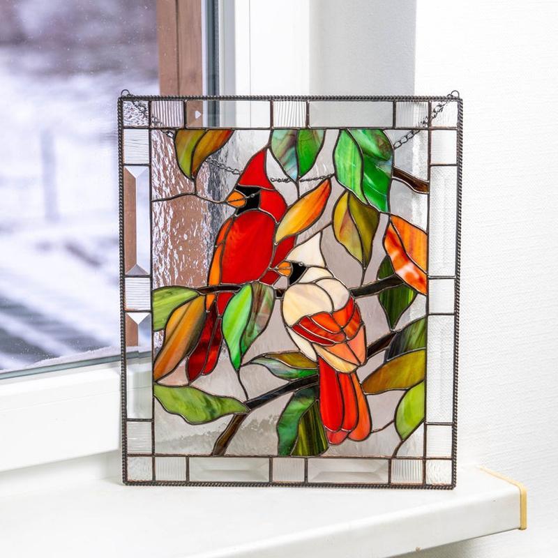 Rectangular window hang decorations from Birds | Bowlift