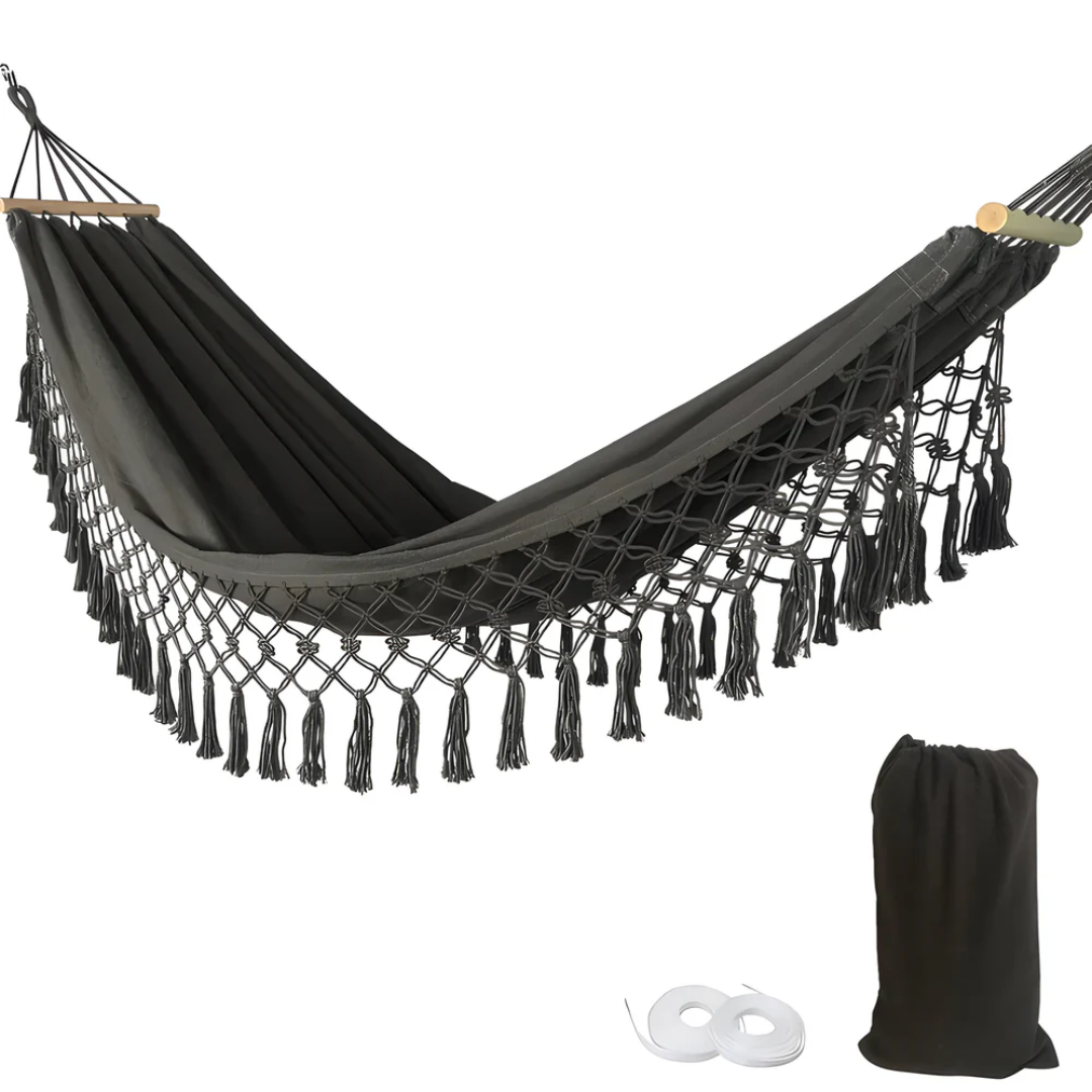 Skanto | Luxury Hammock – Comfortable and Robust Hammock for Garden, Balcony, and Camping