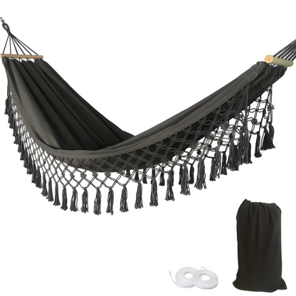 Skanto | Luxury Hammock – Comfortable and Robust Hammock for Garden, Balcony, and Camping
