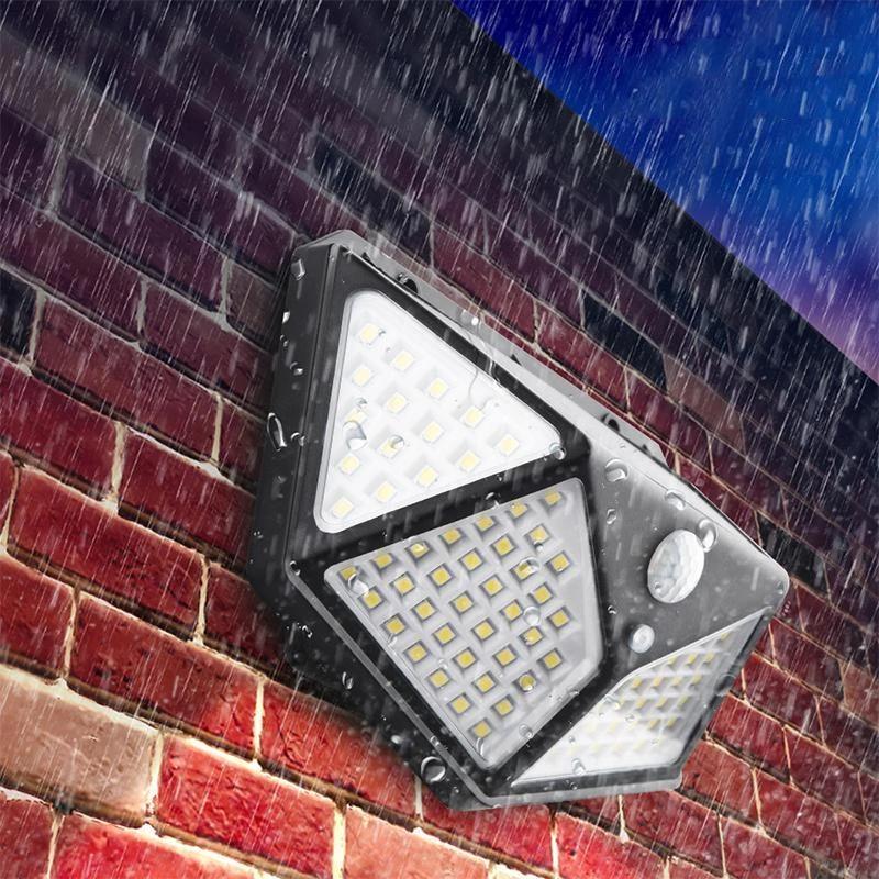 Waterproof solar lamp 100 LED outdoors