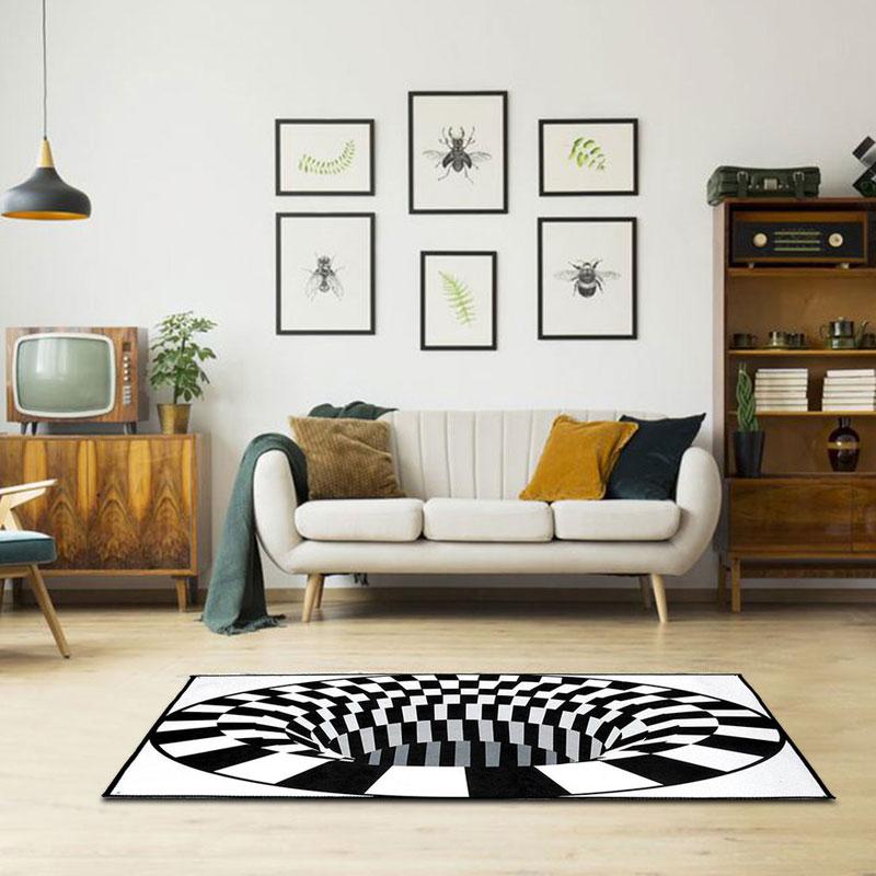 Rug with optical illusion | Bowlift