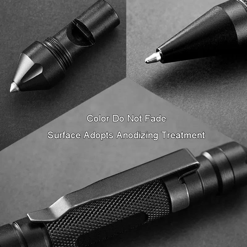 High-quality portable multifunctional 3-in-1 military tactical pen