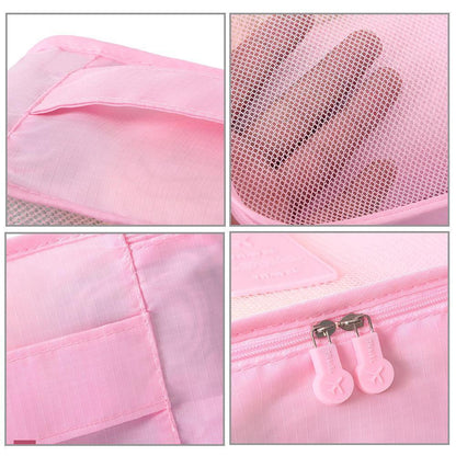 Travel clothing storage bag (1 Set, 6 Pieces)