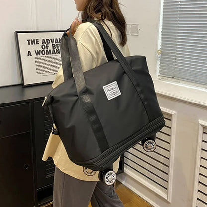 Travel bag with universal wheels | Bowlift