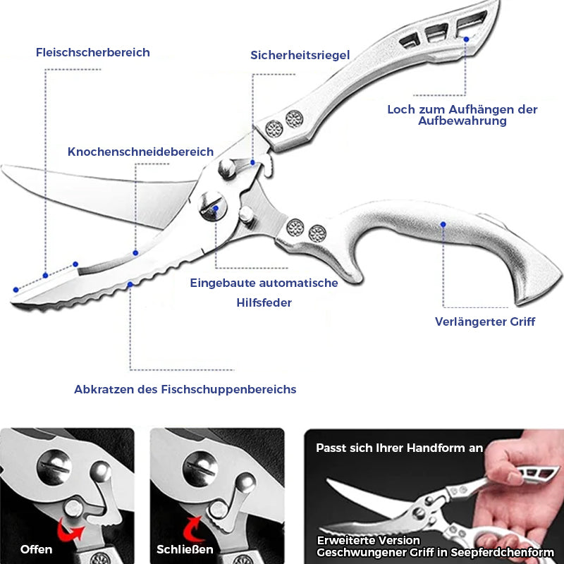 BowLift | Robust Bone Scissors made of Stainless Steel