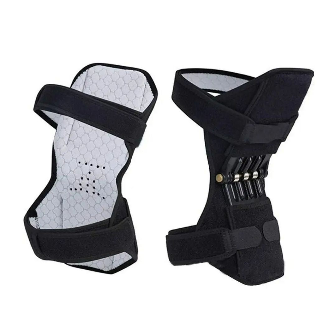 KneeGuard Pro | Set of 2 Hinged Knee Brace Stabilizers for Pain Relief | Adjustable Support for Knee Injuries - Arthritis - Post-Surgery Rehabilitation Brehn