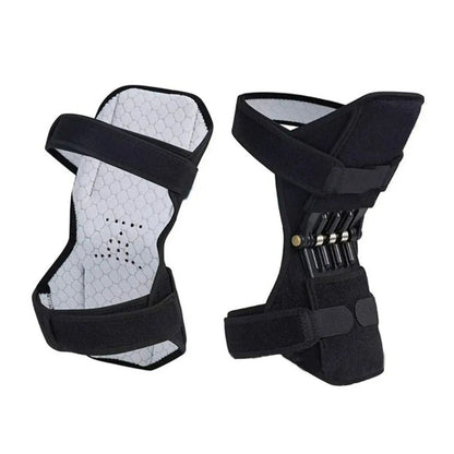 KneeGuard Pro | Set of 2 Hinged Knee Brace Stabilizers for Pain Relief | Adjustable Support for Knee Injuries - Arthritis - Post-Surgery Rehabilitation Brehn