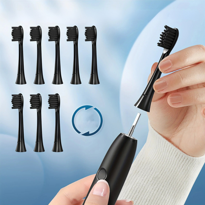 Skanto | GlowSmile Sonic Toothbrush – Rechargeable with 5 Modes and 8 Brush Heads
