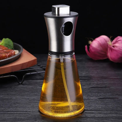 Skanto | Stainless Crystal Oil Spray Bottle