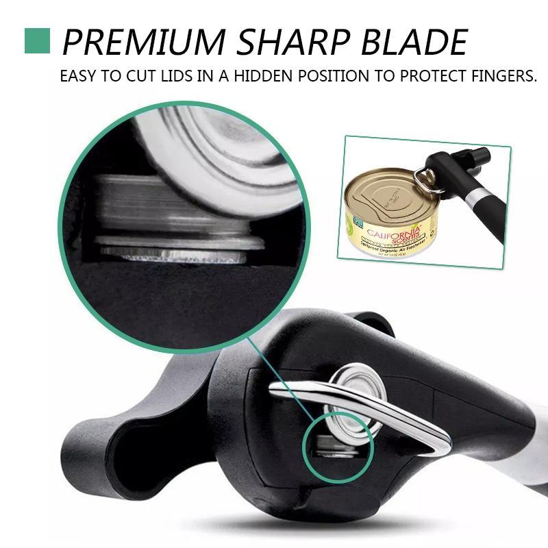 Skanto Stainless Steel Safe Cut Can Opener | Skanto