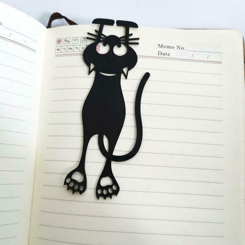 Neckline Black Cat Bookmark Bowlift