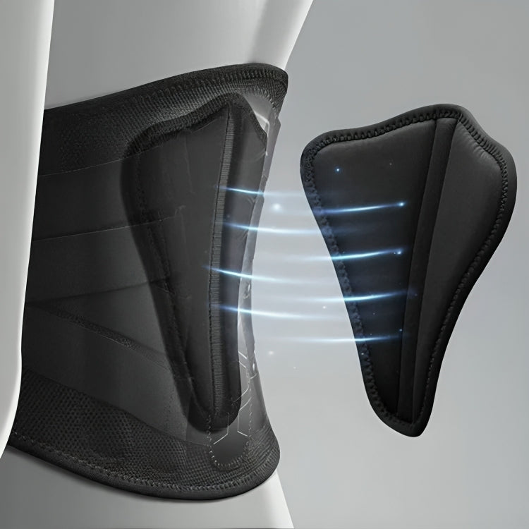 Ultra-Breathable Lower Back Brace - Lightweight Stabilizing Wrap for Pain Relief and Posture Support Skanto