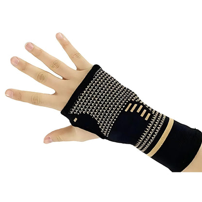 Skanto | FlexSupport Wrist Brace with Heat Pad for Back Pain – Breathable Support for Injuries, Chronic Pain, and Post-Surgery Rehabilitation