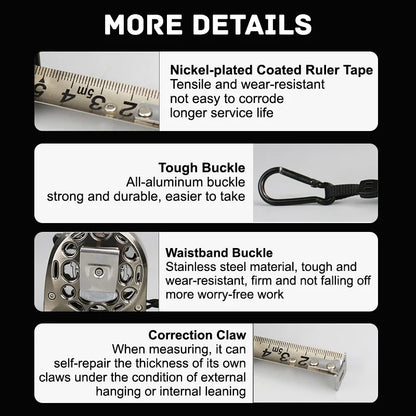 BowLift | Stainless Steel Corrosion Protection Telescopic Measuring Tape