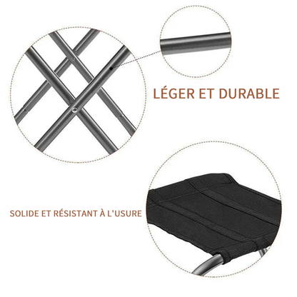 Folding Stool Camping Chair Portable Ultra Light | Bowlift