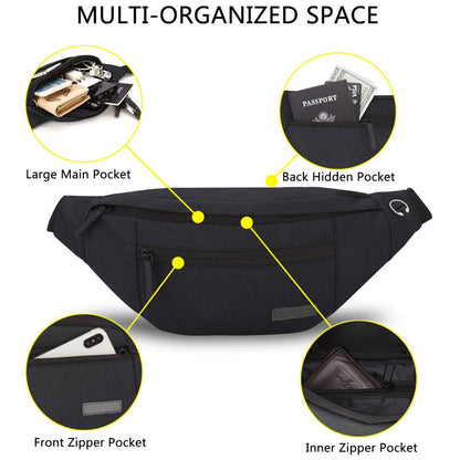 Skanto | Large Crossbody Fanny Pack Belt Bag