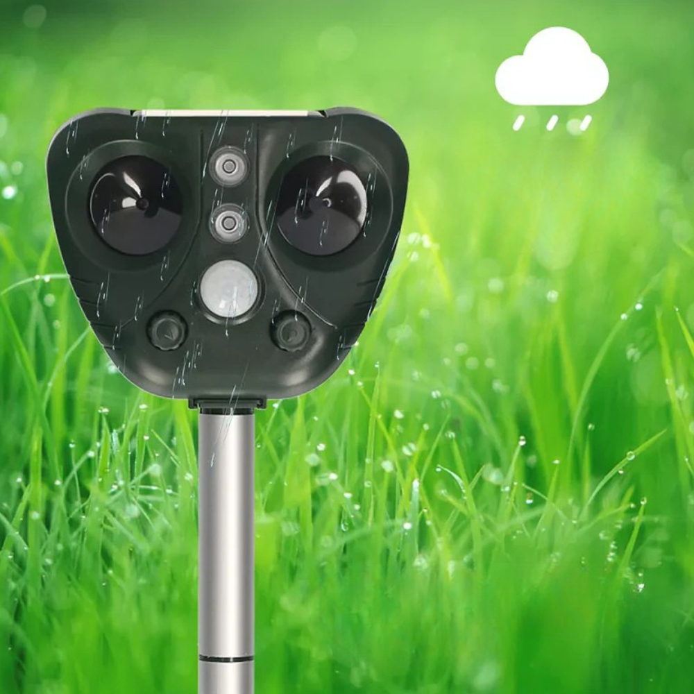 BowLift | Repeller Solar Ultrasonic Bird Repeller Outdoor Waterproof Yard