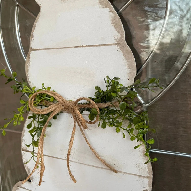Easter Bunny Wooden Door Hanging Decor | Bowlift
