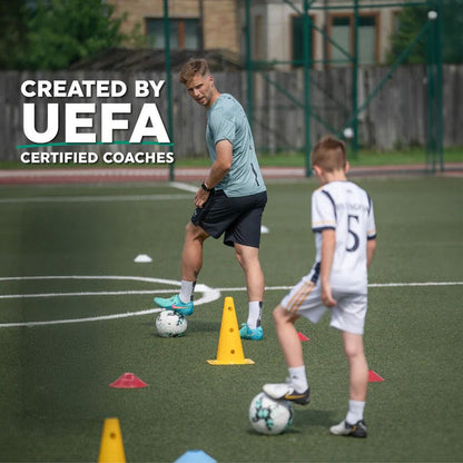 Sandsberg | Football Training Mat | Professional Exercises with Video Program | Green