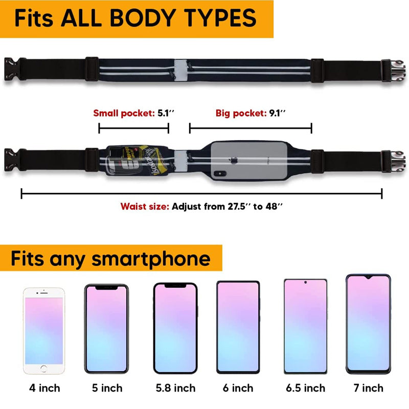 BowLift | WATERPROOF Running Belt