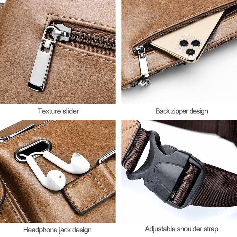 Men's shoulder bag, chest bag