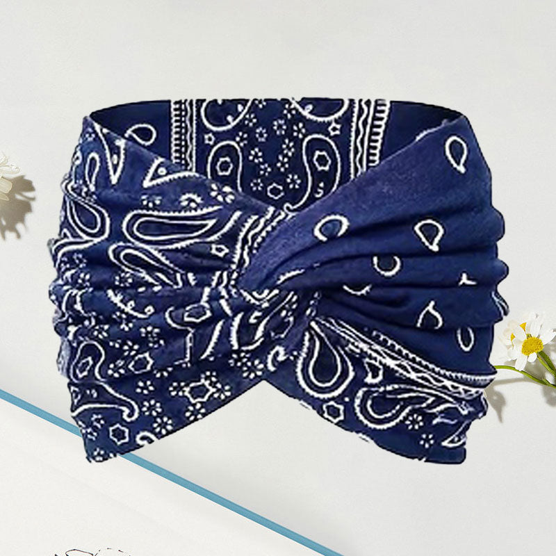 Brehn | Vintage-style Wide Batik Headband