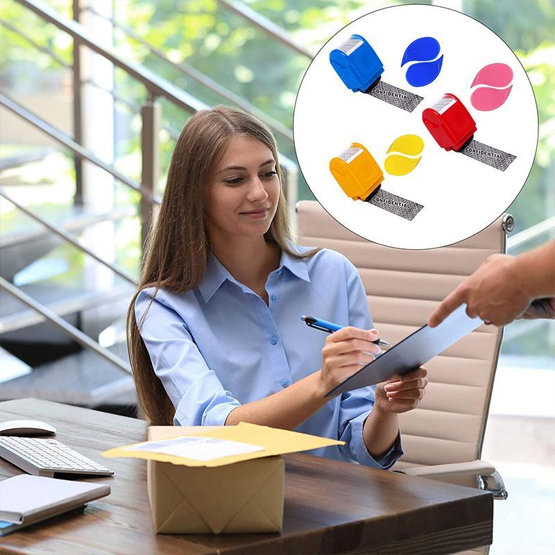 Identity Theft Protection Privacy Seal Roller Stamp | Bowlift