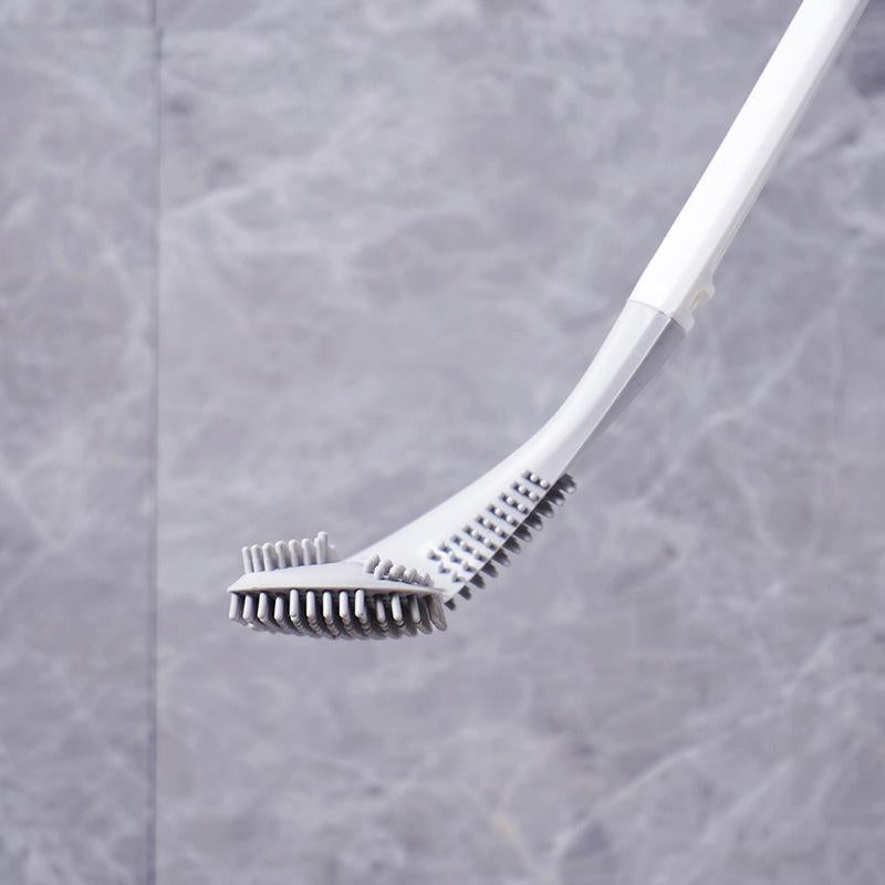 Toilet brush with holder