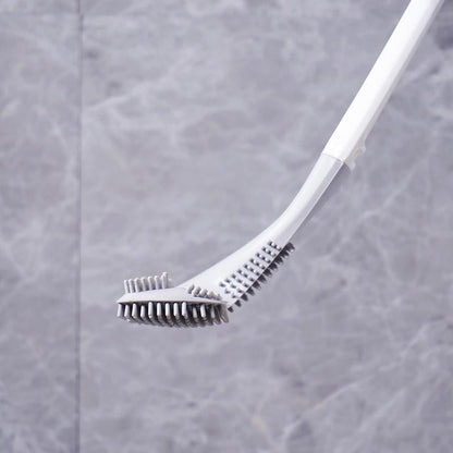 Toilet brush with holder