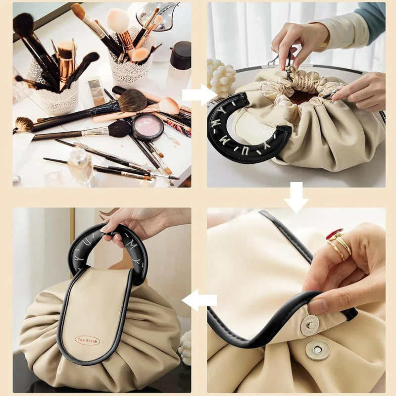 Skanto | Lazy Drawstring Makeup Fashion Handbag