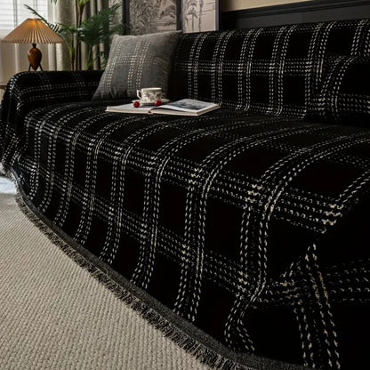 Skanto | Chesterfield Plaid Sofa Cover