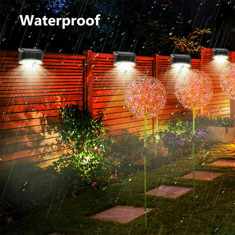Outdoor Waterproof Stair Solar Lights (4 PCS) | Bowlift
