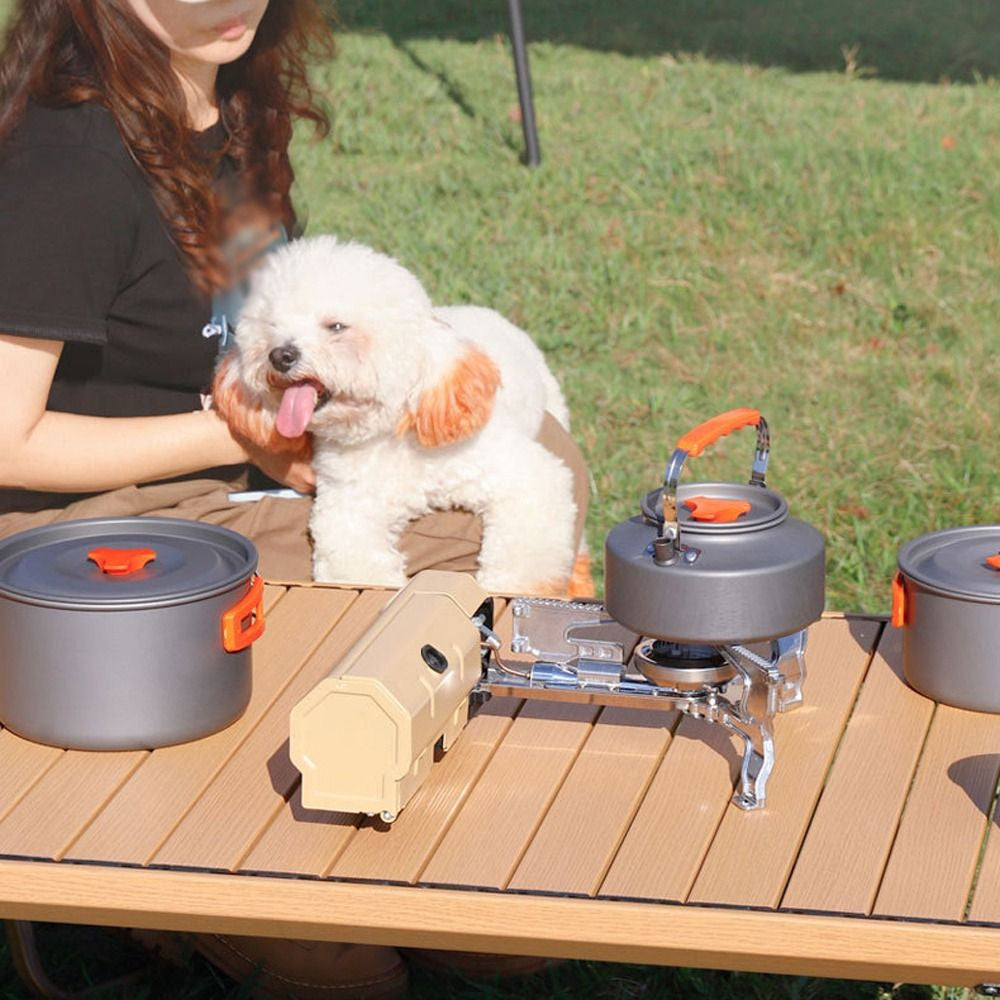 BowLift | Portable Foldable Camping Gas Stove for Outdoor Cooking and Travel