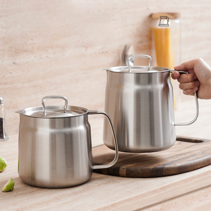 2-in-1 Stainless Steel Multifunctional Oil Strainer Pot | Bowlift