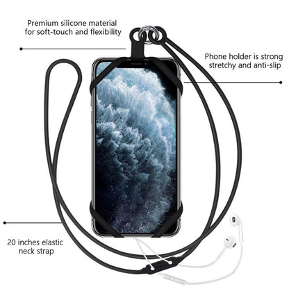 BowLift | Universal Silicone Lanyard Phone Holder