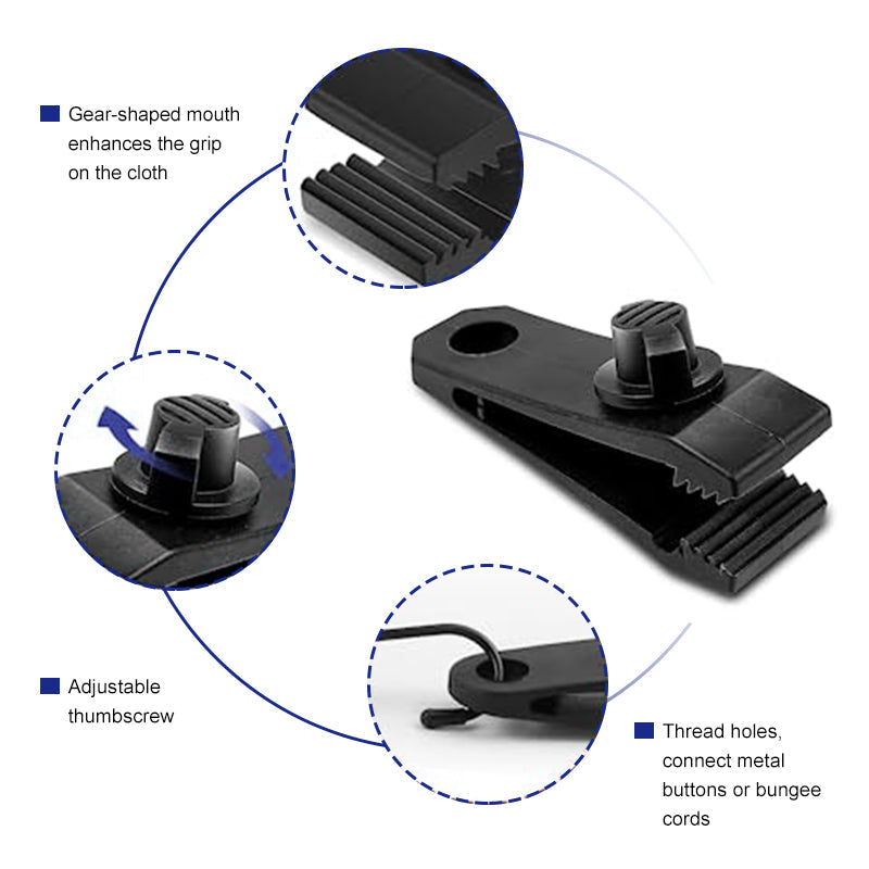 BowLift | Reusable Heavy Duty Lock Clamps Clips