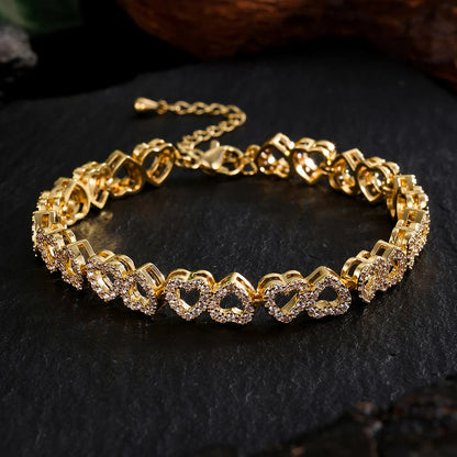 BowLift | Love Hearts Diamond Bracelet