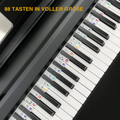 Brehn | Removable Piano Keyboard Note Labels