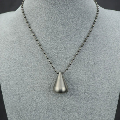 BowLift | Titanium Droplet Mini Pill Box - Waterproof Travel Case