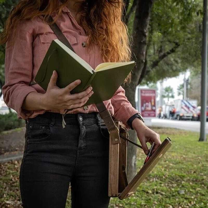 BowLift | Writers Messenger Wooden Box A5