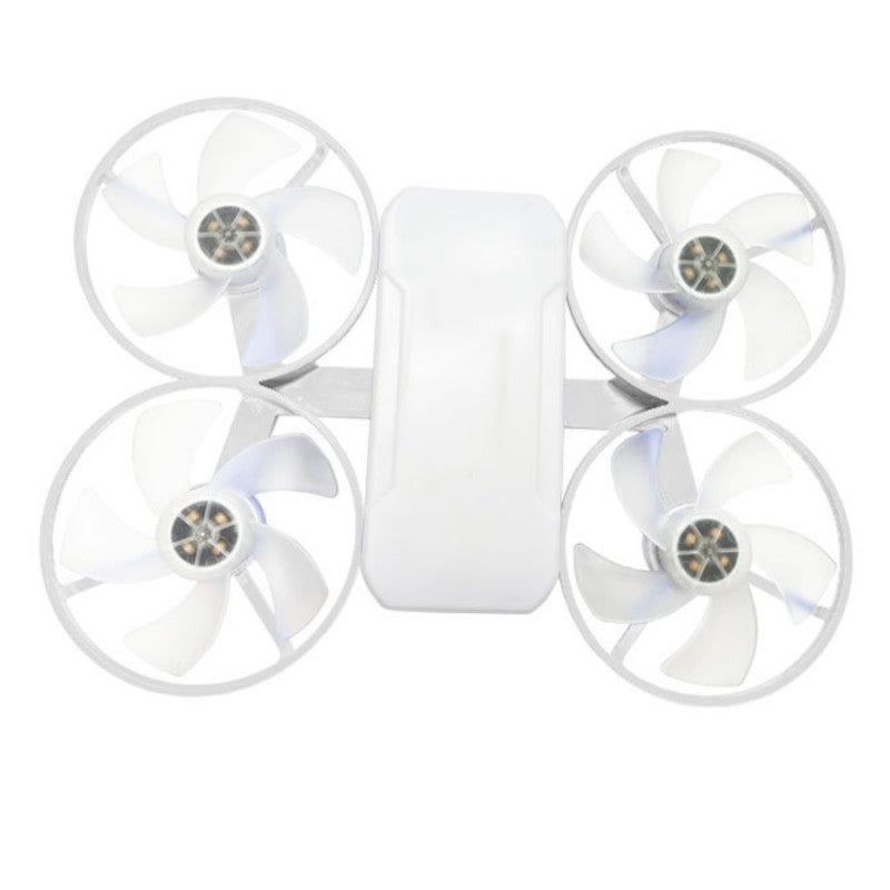 Modern ceiling fan with four blades and light | Karnz