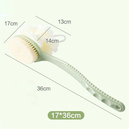 2 In 1 Bathing Scrubbing Long Handle Brush Bowlift