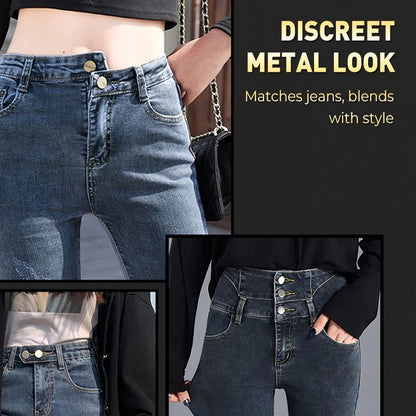 BowLift | Spring Metal Waist Extension Buttons for Jeans