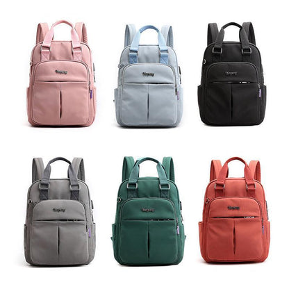 Multifunctional Water-resistant Casual Backpack Bowlift