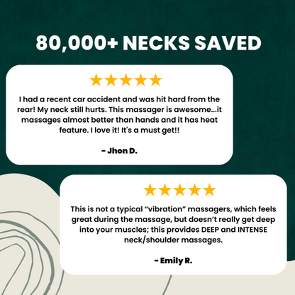 BowLift | Neck Heating Pad & Massager | Neck and Shoulder Heat for Muscle Relaxation | Adjustable Settings for Stress Relief | Targeted Neck Pain and Relaxation