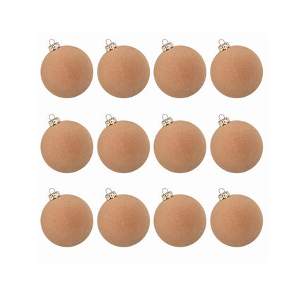 Brehn | Velvet Christmas ornaments. 12 pieces