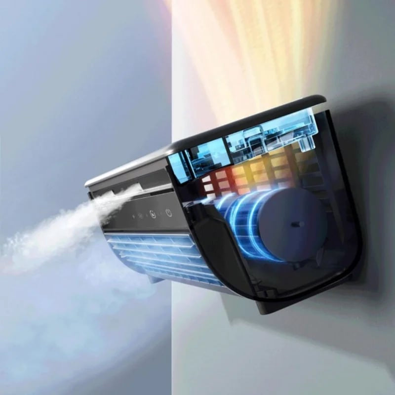 Wireless Rechargeable Air Conditioner | Bowlift